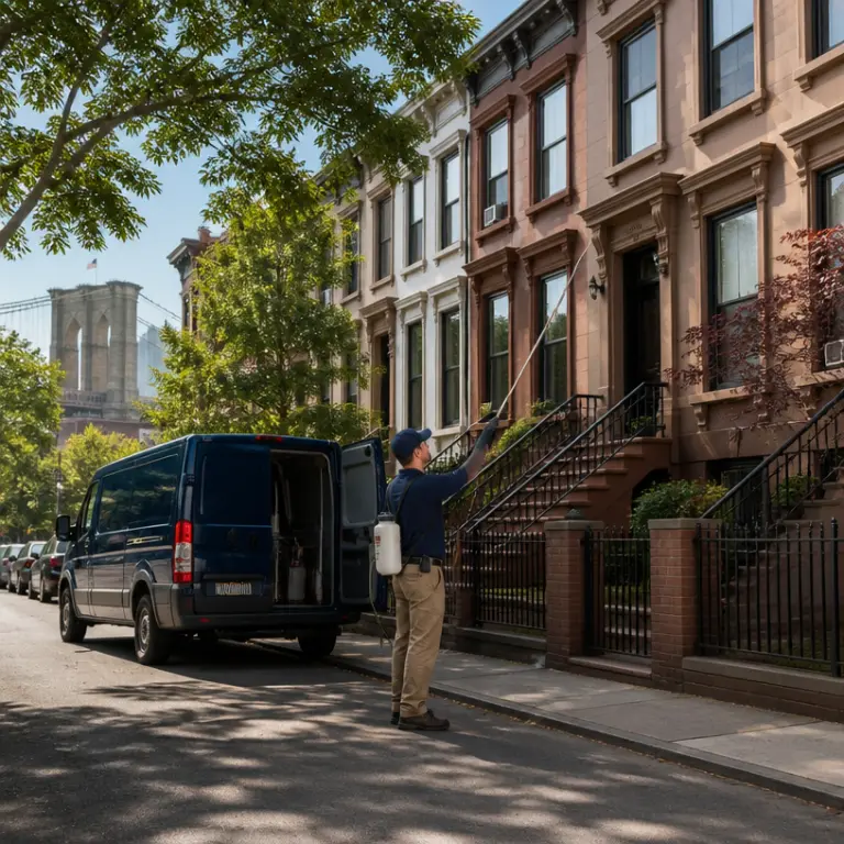 Wasp control service for a Brooklyn property